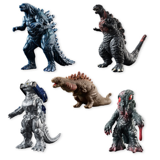 AmiAmi [Character & Hobby Shop] | Godzilla Shingeki Taizen 10Pack