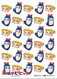 pop team epic card sleeves Popuko & Pipimi Character Mat Vol.4 V.2 anikidesu Secret Teams M Maxie &