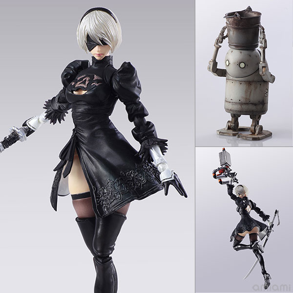  Square Enix NieR Automata: 2B Yorha No. 2 Type B (No Goggles  Ver.) Form-ISM Figure : Toys & Games