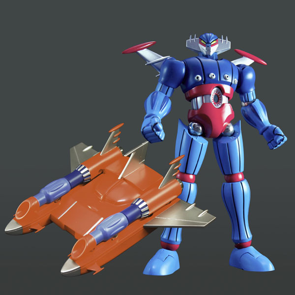 AmiAmi [Character & Hobby Shop] | Dynamite Action! - Steel Jeeg & Big  Shooter Build Up Set Special Color Ver.(Released)