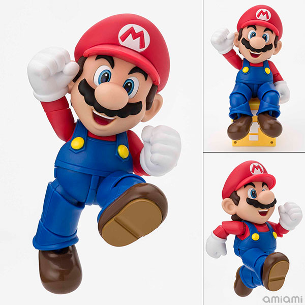 Bandai S.H. Figuarts - Mario (New Package Ver.) "Super Mario Brothers" รูปภาพ 1