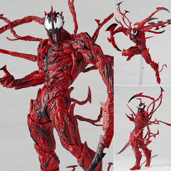 AmiAmi [Character u0026 Hobby Shop] | Figure Complex Amazing Yamaguchi No.008  Spider-Man Carnage(Released)