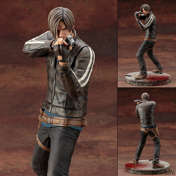 Action figures de Claire Redfield e Leon S. Kennedy - REVIL