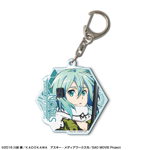 License Agent Sword Art Online - Acrylic Keychain: Design 05 (Sinon) รูปภาพ 1