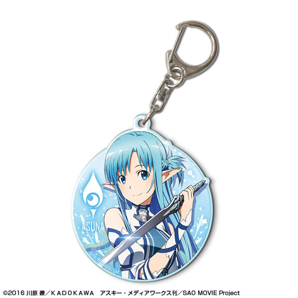License Agent Sword Art Online - Acrylic Keychain: Design 06 (Asuna /C) รูปภาพ 1