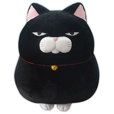 AmiAmi Character Hobby Shop Super Jumbo Series Higemanjyu SPJ Kuromame Plush Released