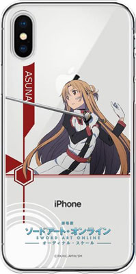 AmiAmi [Character & Hobby Shop]  Sword Art Online the Movie: Ordinal Scale  - iPhone X Case: Asuna (OS)(Released)
