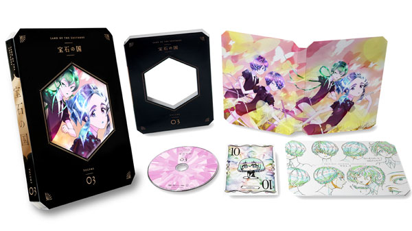 AmiAmi [Character & Hobby Shop] | DVD Houseki no Kuni Vol.3 DVD 