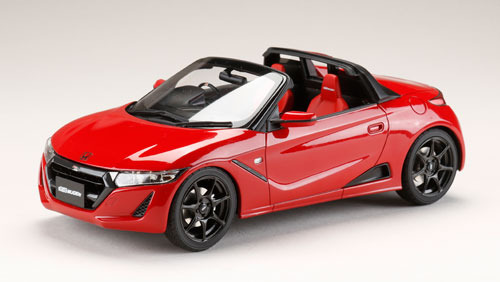 ホビージャパン 1/18 ホンダ S660 レッド Hobby JAPAN AmiAmi [Character & Hobby Shop] | 1/18 Honda S660 Mugen RA Flame