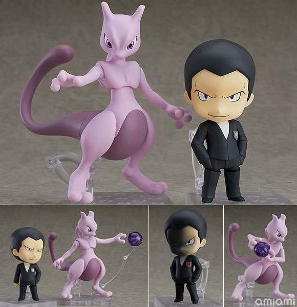 Pokemon Shodo - Mewtwo com Armadura - Original Bandai