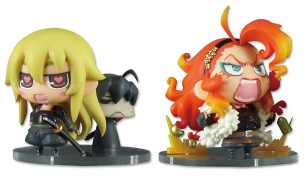 Nitroplus Fullmetal Daemon Muramasa - Nitro+ Vignette 01: Chachamaru Ashikaga & Raichou Imagawa Complete Figure hình ảnh 1