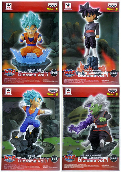 ドラゴンボールDIORAMA FIGURE SET VOL.1 【公式通販】