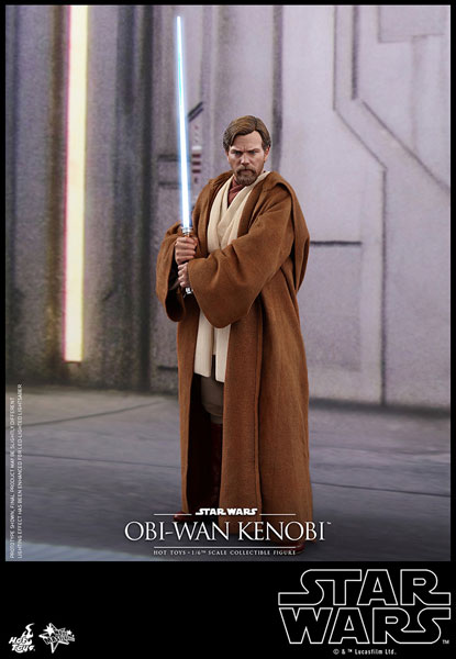 Hot Toys Movie Masterpiece "Star Wars Episode 3: Revenge of the Sith" 1/6 Scale Figure Obi-Wan Kenobi รูปภาพ 1