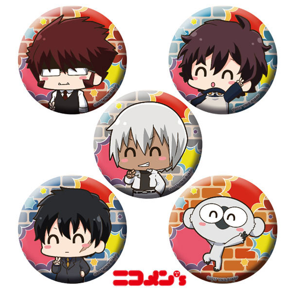 AmiAmi [Character & Hobby Shop]  Blood Blockade Battlefront & BEYOND Tin  Badge Set Leo & Zapp(Released)