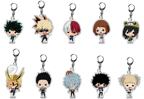 CDJapan : Jujutsu Kaisen Jirori Rubber Painting Acrylic Key Chain  -Gymnastics Ver. - (Panda) Collectible