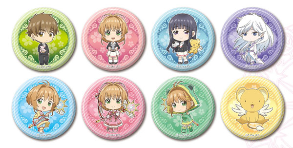 Cardcaptor Sakura: Clear Card Character Pinback Button