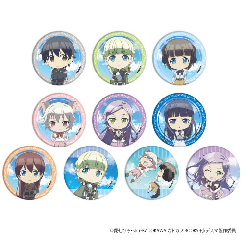 AmiAmi [Character & Hobby Shop]  Can Badge Death March kara Hajimaru  Isekai Kyousoukyoku 01 / 10Pack BOX(Released)
