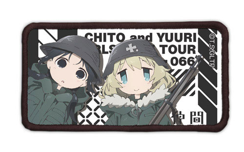 Shoujo Shuumatsu Ryokou - Removable Full Color Patch: Chito & Yuri