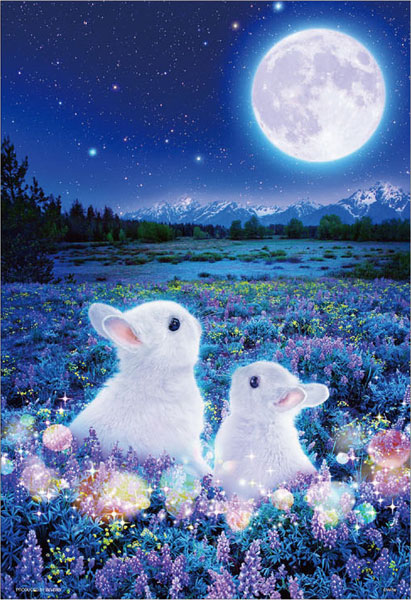 ﾋﾞﾊﾞﾘｰM81-559月待ちうさぎ