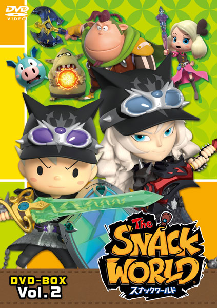 AmiAmi [Character & Hobby Shop] | DVD The Snack World DVD-BOX Vol