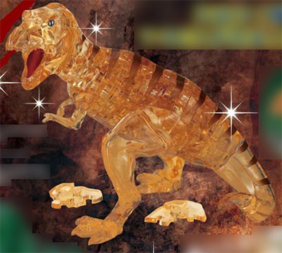 ｸﾘｽﾀﾙﾊﾟｽﾞﾙ T-REXﾌﾞﾗｳﾝ