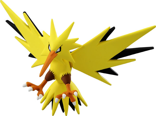 Zapdos Portrait Print