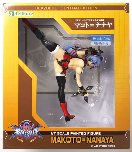 AmiAmi [Character & Hobby Shop] | (Pre-owned ITEM:B+/BOX:B)BLAZBLUE  CENTRALFICTION - Makoto Nanaya 08color Ver. 1/7 Complete Figure [Surugaya  Exclusive](Released)