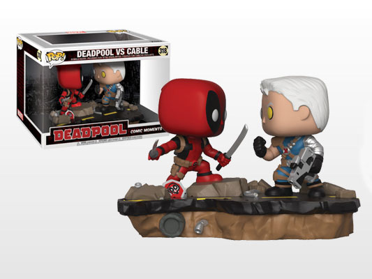 AmiAmi [Character & Hobby Shop]  POP! Moment Marvel Comics Deadpool VS  Cable(Released)
