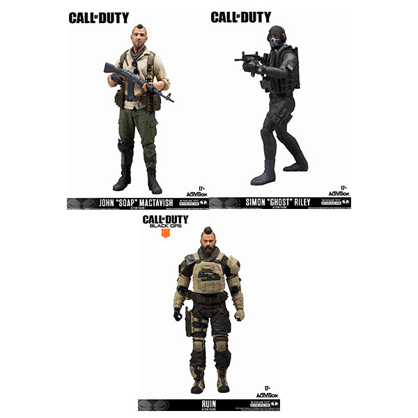 AmiAmi [Character & Hobby Shop] | Call of Duty / 7 Inch Action Figure  Series 1: 3Type Set(Released)