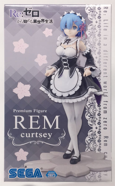 Re:ZERO -Starting Life in Another World- Premium Figure Rem curtsey (Game-prize)
