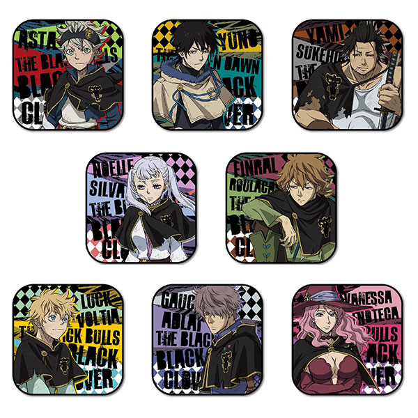 AmiAmi [Character & Hobby Shop] | Black Clover - Mini Towel 8Pack
