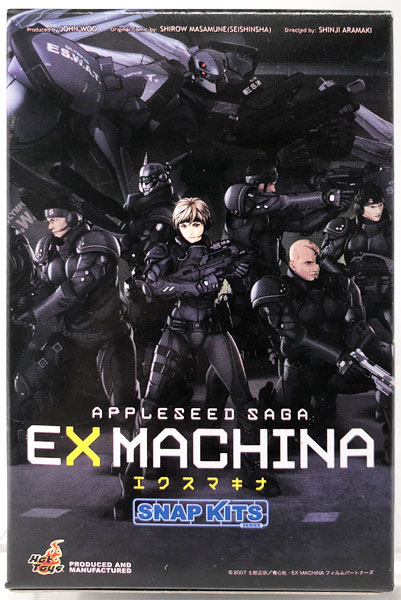 Hot Toys Japan Snap Kit APPLESEED Saga: Ex Machina 1/20 Scale Model ES.W.A.T. Team All 5 Normal Types Set รูปภาพ 1
