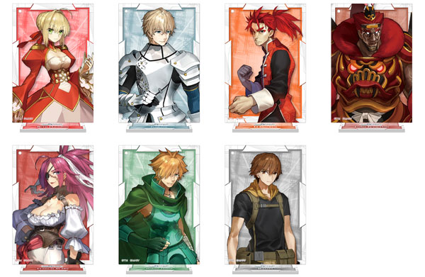 Fate/EXTELLA　アクリルキーホルダー　13個　新品 FGO】『Fate/EXTELLA（エクステラ）』アクリルキーホルダーが