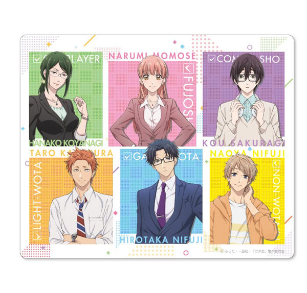 New Wotaku ni Koi wa Muzukashii character visual designs : r/Wotakoi