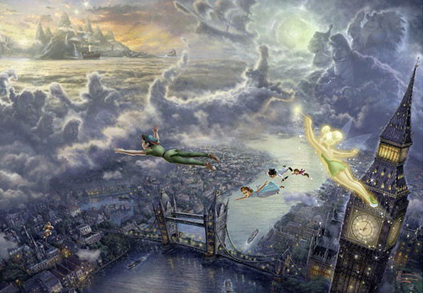 ﾃﾝﾖｰD1000-031Tinker Bell and P