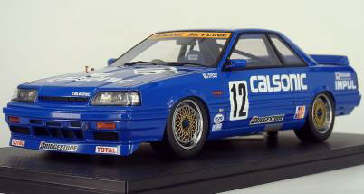 AmiAmi [Character & Hobby Shop] | 1/18 Calsonic Skyline (#12) 1989