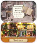 ミニチュアット　５１６－０８　ロマンチックな街角