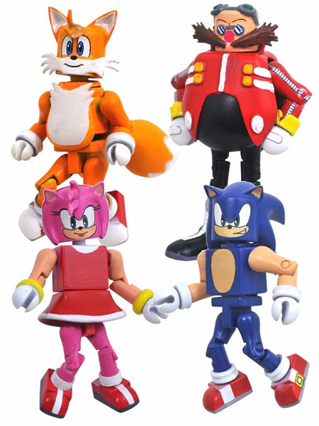 Sonic The Hedgehog Comic Series Sonic & Amy Action Figure 2-Pack (No  Packaging, No Comic) 