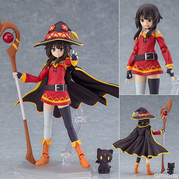  Max Factory Kono Subarashii Sekai ni Syukufuku wo! 3: Megumin  Figma Action Figure : Toys & Games