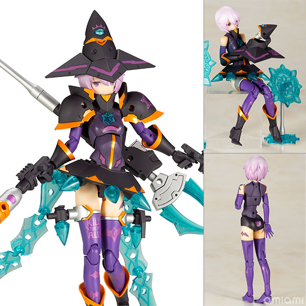 Kotobukiya Megami Device Chaos & Pretty Witch DARKNESS Plastic Model รูปภาพ 1