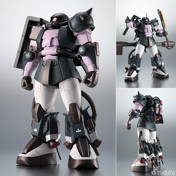 BANDAI SPIRITS Robot Spirits -SIDE MS- MS-06R-1A High-Mobility Zaku II ver. A.N.I.M.E. -Black Tri-Stars- hình ảnh 1