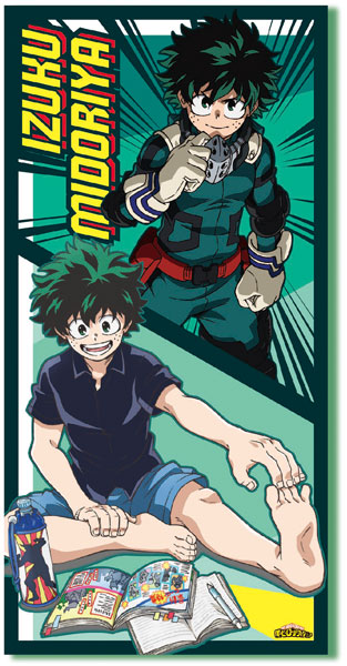 Boku No Hero Academia Character Visual Towel  Hero academia characters,  Boku no hero academia, Anime