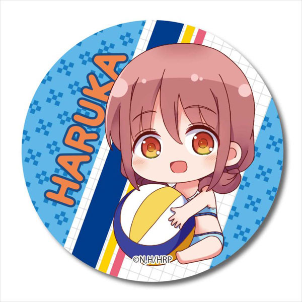 AmiAmi [Character & Hobby Shop]  Gyugyutto Tin Badge Harukana