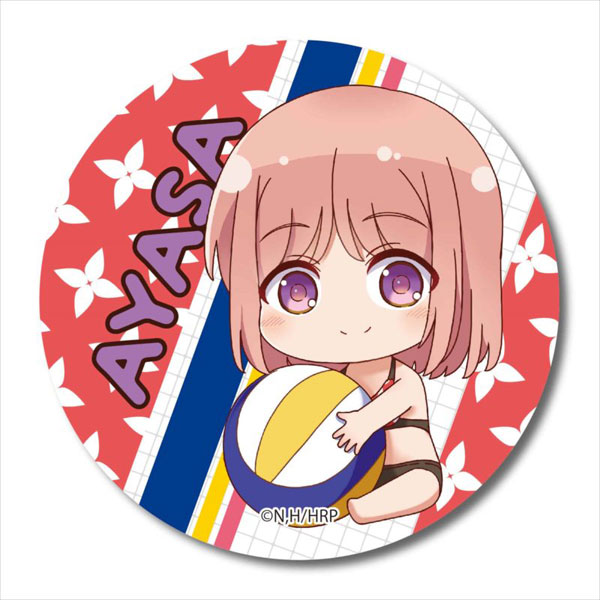 AmiAmi [Character & Hobby Shop]  Gyugyutto Tin Badge Harukana