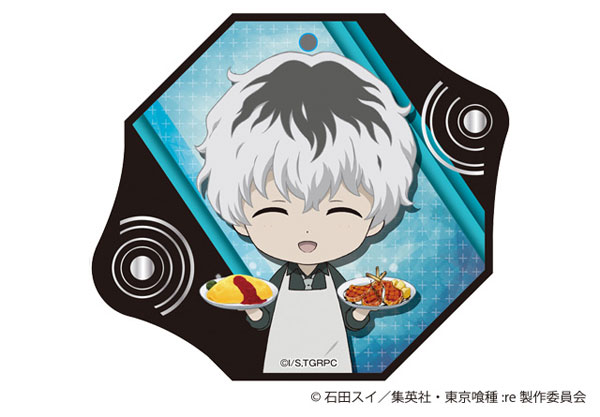 AmiAmi [Character & Hobby Shop]  Tokyo Ghoul:re Black Acrylic Keychain  Saiko Yonashi(Released)