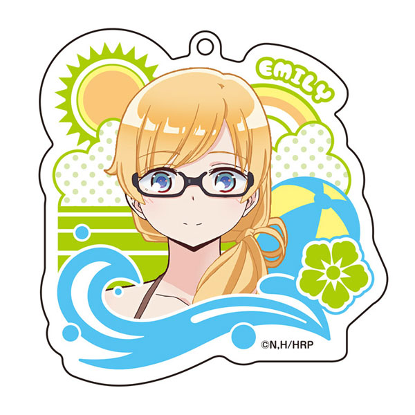 AmiAmi [Character & Hobby Shop]  TV Anime Harukana Receive Acrylic  Keychain (4) Emily Thomas(Released)
