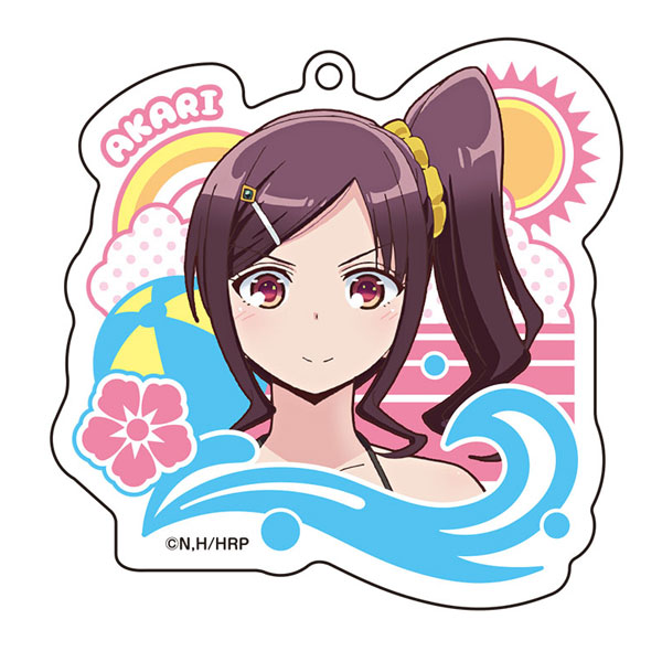 AmiAmi [Character & Hobby Shop]  TV Anime Harukana Receive Acrylic  Keychain (5) Akari Oshiro(Released)