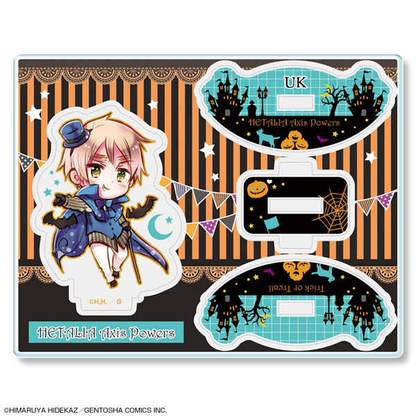 AmiAmi [Character u0026 Hobby Shop] | Hetalia Axis Powers Yuratto Acrylic  Figure Ver.2 Design 05 (England /Halloween)(Released)