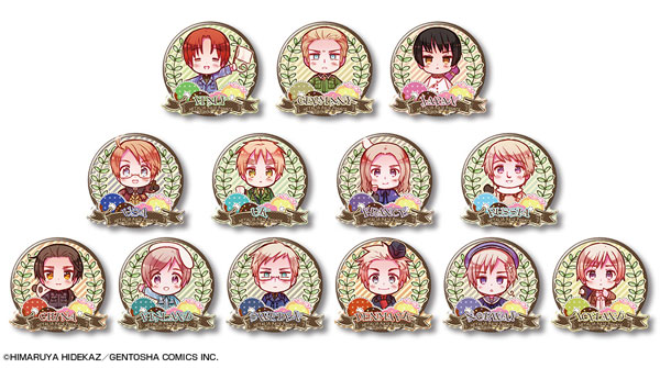 ヘタリアAxisPowersぷくっとバッジVol4