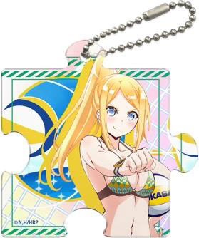 AmiAmi [Character & Hobby Shop]  TV Anime Harukana Receive Acrylic  Keychain (5) Akari Oshiro(Released)